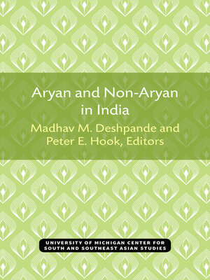 cover image of Aryan and Non-Aryan in India